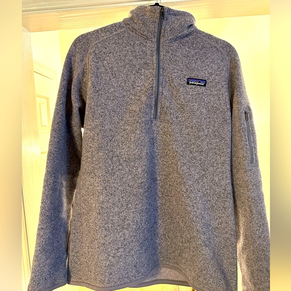Patagonia Women's Better Sweater Heathered gray/purple XL